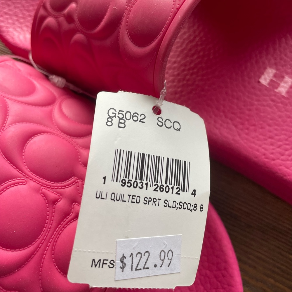 Coach Slides brand new